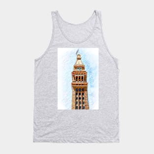 D&F Tower Sketched Tank Top